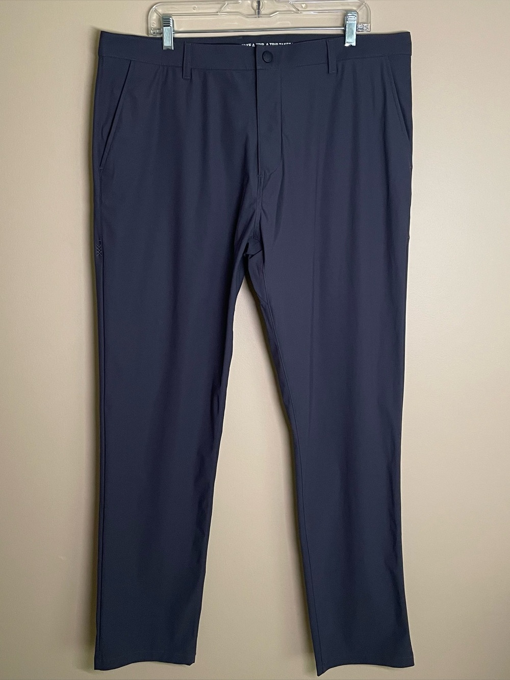 Rhone Commuter Classic Men's Pants 4 Way Stretch Iron Gray 38x33